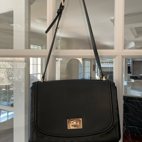 EUC kate spade Jazmin Maple Court Black Leather Purse - Picture 6 of 11